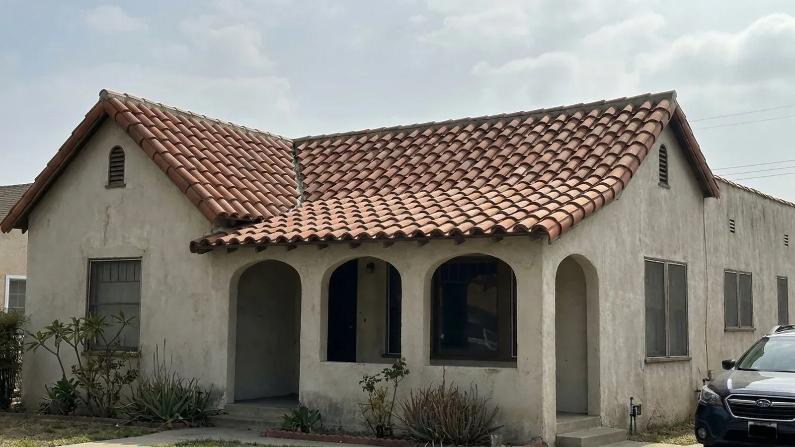 finished roof
